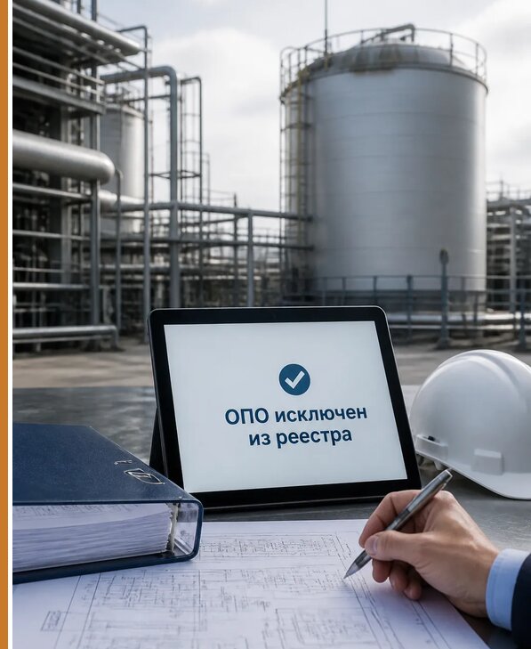 Исключение ОПО из госреестра в Шебекине от 30543 р. | Авеста ОТиПБ