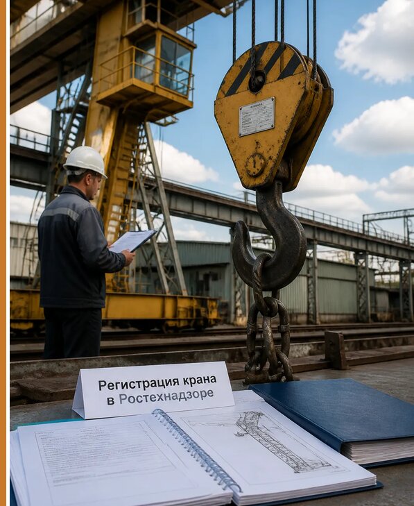 Регистрация крана в Ростехнадзоре в Шебекине от 15272 р. | Авеста ОТиПБ