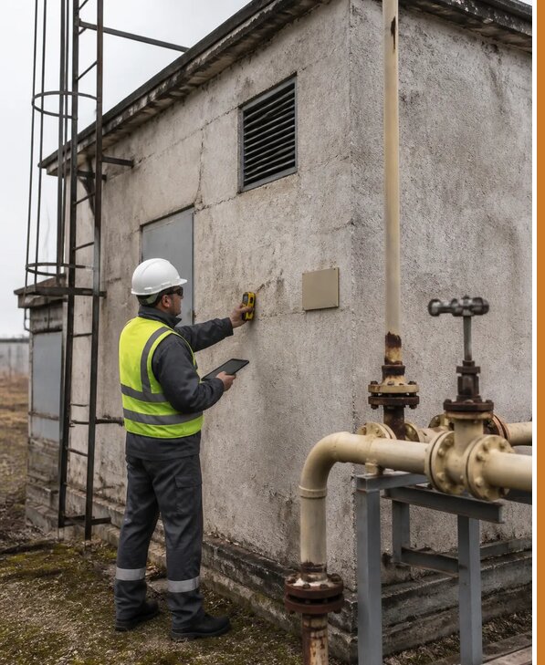 Экспертиза зданий газорегуляторных пунктов в Шебекине